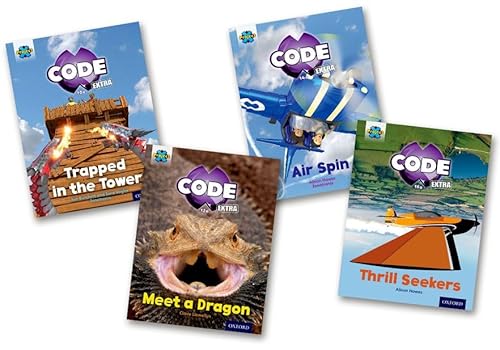 9780198363408: Project X CODE Extra: Light Blue Book Band, Oxford Level 4: Dragon Quest and Wild Rides, Mixed Pack of 4 (Project X CODE ^IExtra^R)