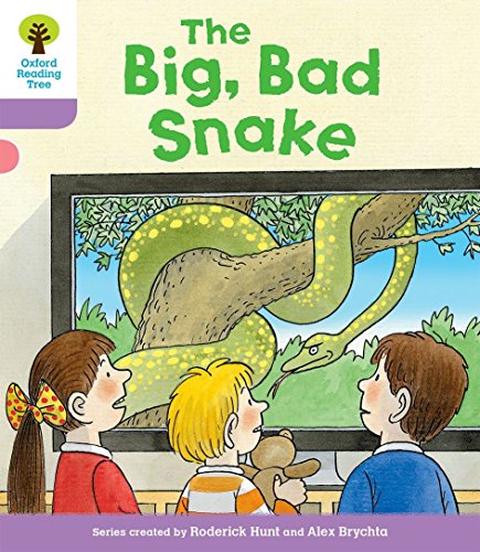 Imagen de archivo de Oxford Reading Tree Biff, Chip and Kipper Stories Decode and Develop: Level 1+: The Big, Bad Snake a la venta por AwesomeBooks