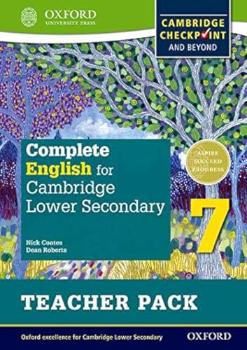 9780198364719: Complete English for Cambridge Lower Secondary Teacher Pack 7 (First Edition)