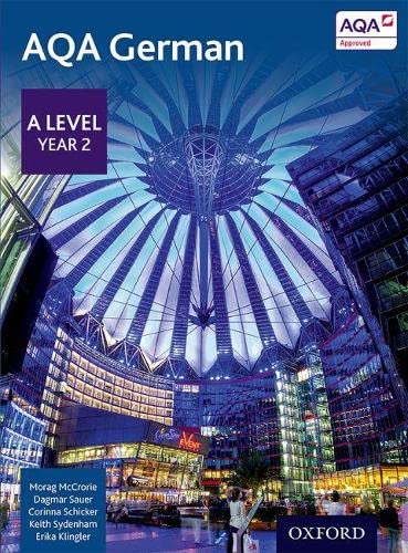 Imagen de archivo de AQA A Level Year 2 German Student Book a la venta por Revaluation Books