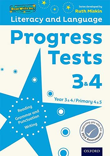 Stock image for Read Write Inc. Literacy and Language: Years 3&4: Progress Tests 3&4 for sale by WorldofBooks