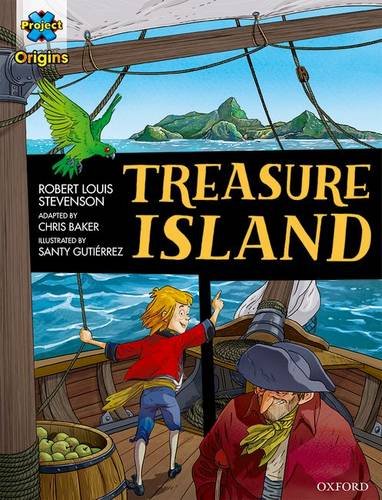 Imagen de archivo de Project X Origins Graphic Texts: Dark Red Book Band, Oxford Level 17: Treasure Island a la venta por WorldofBooks