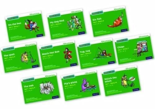 9780198371298: Read Write Inc. Phonics: Green Set 1 Storybooks Mixed Pack of 10