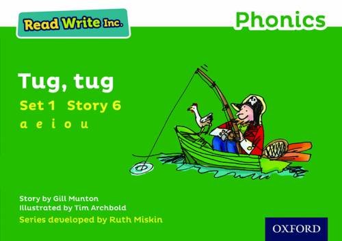 Stock image for Read Write Inc. Phonics: Green Set 1 Storybook 6 Tug, Tug for sale by AwesomeBooks