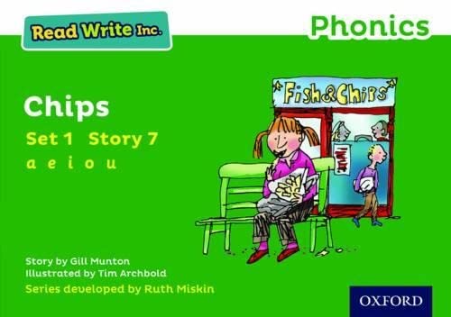 Stock image for 7 Chips (Green Set 1 Storybook) (Read Write Inc. Phonics) for sale by WorldofBooks