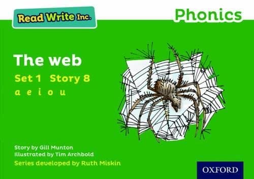 Stock image for 8 The Web (Green Set 1 Storybook) (Read Write Inc. Phonics) for sale by WorldofBooks