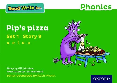 Imagen de archivo de 9 Pip's Pizza (Green Set 1 Storybook) (Read Write Inc. Phonics) a la venta por WorldofBooks