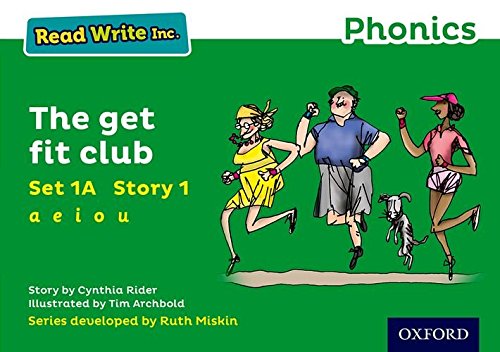 Beispielbild fr Read Write Inc. Phonics: The Get Fit Club (Green Set 1A Storybook 1) zum Verkauf von Blackwell's