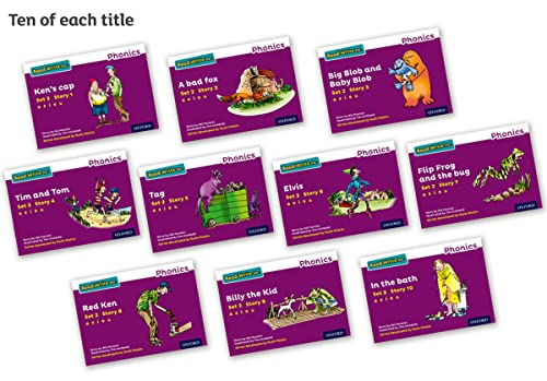 Stock image for Read Write Inc - Phonics Set 2 Purple Story Books - Colour Pack of 100 for sale by Brook Bookstore