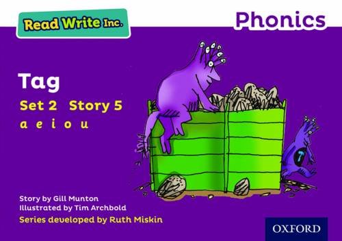 Imagen de archivo de Read Write Inc. Phonics: Purple Set 2 Storybook 5 Tag a la venta por AwesomeBooks