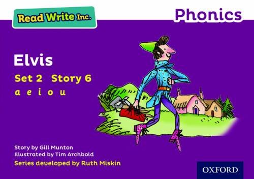 Stock image for Elvis (Purple Set 2 Storybook 6) (Read Write Inc. Phonics) for sale by WorldofBooks