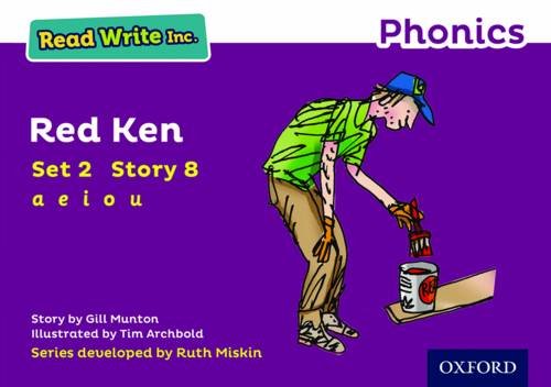 Beispielbild fr Read Write Inc. Phonics: Purple Set 2 Storybook 8 Red Ken [Paperback] Munton, Gill zum Verkauf von Brook Bookstore