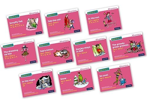 Stock image for Read Write Inc. Phonics: Pink Set 3 Storybooks Mixed Pack of 10 (Read Write Inc. Phonics: Storybooks) for sale by Brook Bookstore