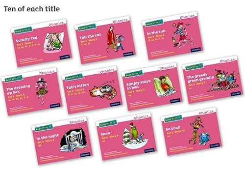 9780198371687: Read Write Inc. Phonics: Pink Set 3 Storybooks Pack of 100 (Read Write Inc. Phonics: Storybooks)