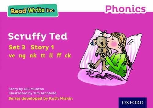 Beispielbild fr Scruffy Ted (Pink Set 3 Storybook 1) (Read Write Inc. Phonics) zum Verkauf von WorldofBooks
