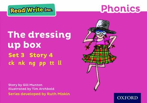 Stock image for Read Write Inc. Phonics: Pink Set 3 Storybook 4 The Dressing Up Box for sale by AwesomeBooks