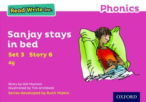 9780198371748: Sanjay Stays in Bed (Pink Set 3 Storybook 6)