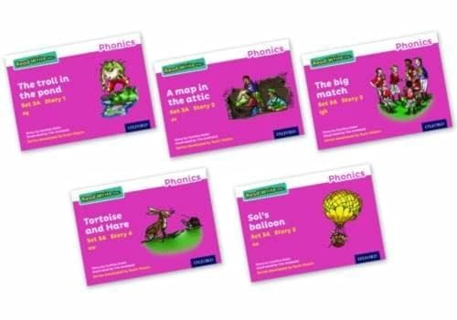 Stock image for Read Write Inc. Phonics: Pink Set 3A Storybooks Mixed Pack of 5 for sale by GF Books, Inc.