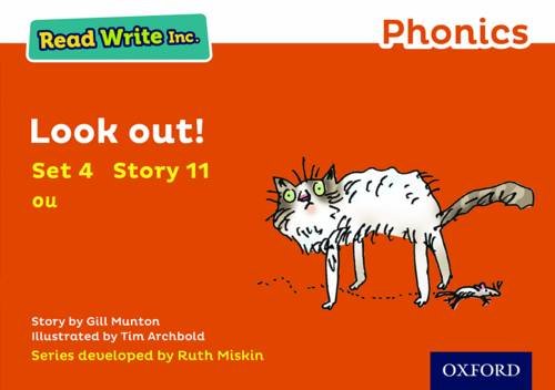 Stock image for Look Out! (Orange Set 4 Storybook 11) (Read Write Inc. Phonics) for sale by WorldofBooks