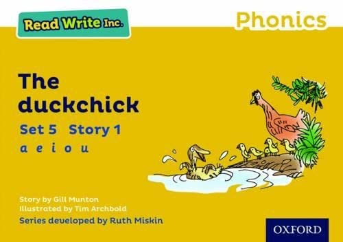 Stock image for The Duckchick (Yellow Set 5 Storybook 1) (Read Write Inc. Phonics) for sale by WorldofBooks