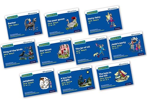 Stock image for Read Write Inc. Phonics: Blue Set 6 Storybooks Mixed Pack of 10 for sale by Brook Bookstore