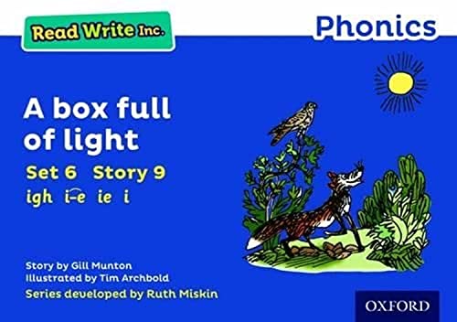 Imagen de archivo de A Box Full of Light (Blue Set 6 Storybook 9) (Read Write Inc. Phonics) a la venta por WorldofBooks