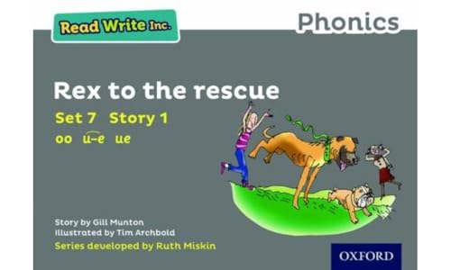 Beispielbild fr Read Write Inc. Phonics: Grey Set 7 Storybook 1 Rex to the Rescue zum Verkauf von WorldofBooks