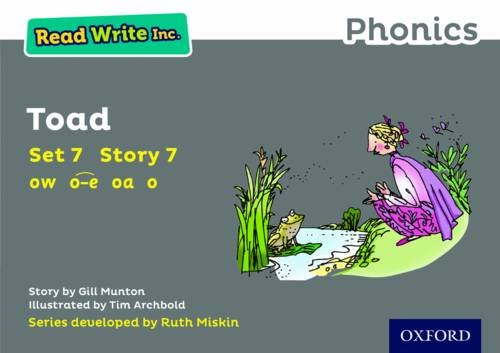 Imagen de archivo de Read Write Inc. Phonics: Grey Set 7 Storybook 7 Toad a la venta por WorldofBooks