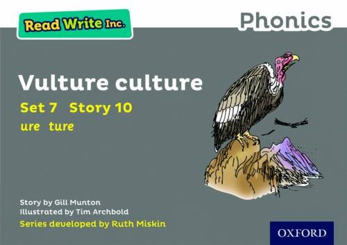 Stock image for Read Write Inc. Phonics: Grey Set 7 Storybook 10 Vulture Culture for sale by WorldofBooks