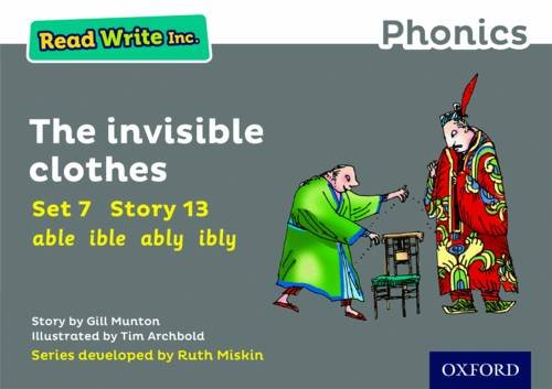 Immagine dell'editore per Read Write Inc. Phonics: The Invisible Clothes (Grey Set 7 Storybook 13) venduto da Kennys Bookshop and Art Galleries Ltd.