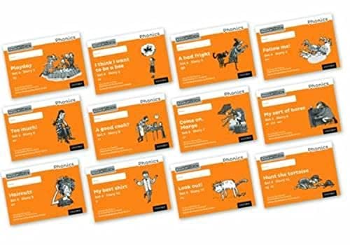 Stock image for Read Write Inc. Phonics: Orange Set 4 Core Black &amp; White Storybooks (Mixed Pack of 12) for sale by Blackwell's