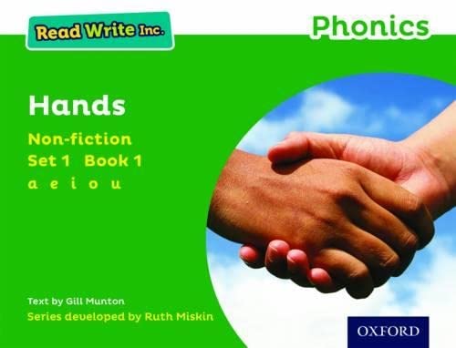 Stock image for Read Write Inc. Phonics: Green Set 1 Non-fiction 1 Hands for sale by MusicMagpie