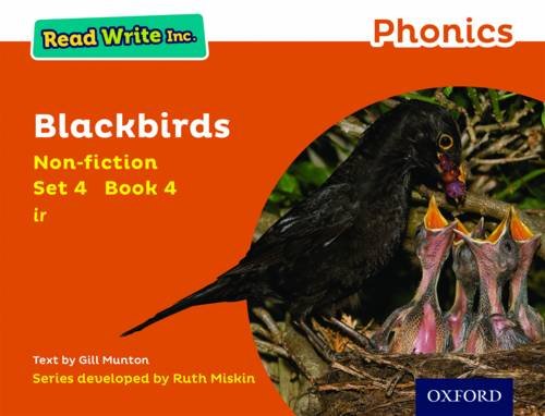 Stock image for Blackbirds (Orange Set 4 Non-fiction 4) (Read Write Inc. Phonics) for sale by WorldofBooks