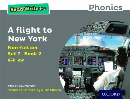 Stock image for A Flight to New York (Grey Set 7 Non-fiction 2) (Read Write Inc. Phonics) for sale by WorldofBooks