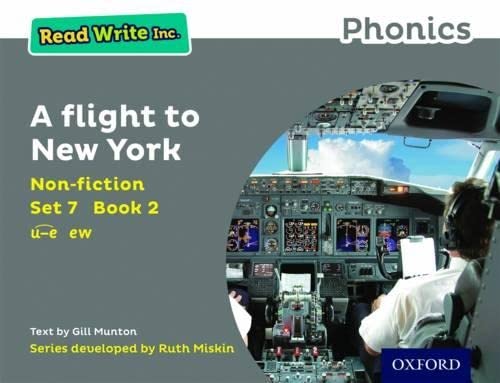 Stock image for Read Write Inc. Phonics: Grey Set 7 Non-fiction 2 A Flight to New York for sale by WorldofBooks