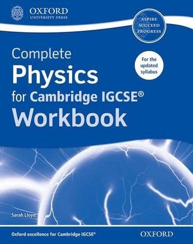 Beispielbild fr Complete Physics for Cambridge IGCSE® Workbook: Third Edition (Complete Science for Cambridge IGCSE - updated editions) zum Verkauf von WorldofBooks