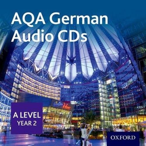 Imagen de archivo de AQA A Level Year 2 German Audio CD Pack a la venta por PBShop.store UK