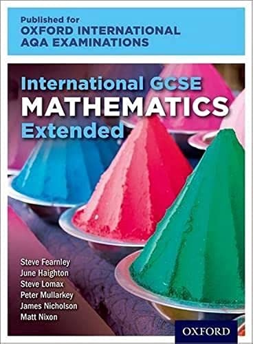 Beispielbild fr Oxford International AQA Examinations: International GCSE Mathematics Extended zum Verkauf von Monster Bookshop