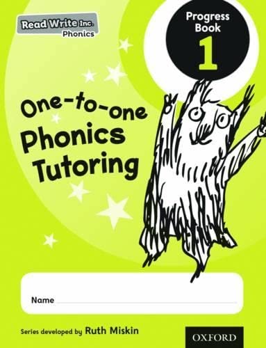 9780198378051: One-to-one Phonics Tutoring Progress Book 1 Pack of 5 (Read Write Inc. Phonics)