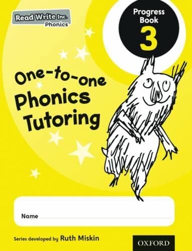 9780198378075: One-to-one Phonics Tutoring Progress Book 3 Pack of 5 (Read Write Inc. Phonics)
