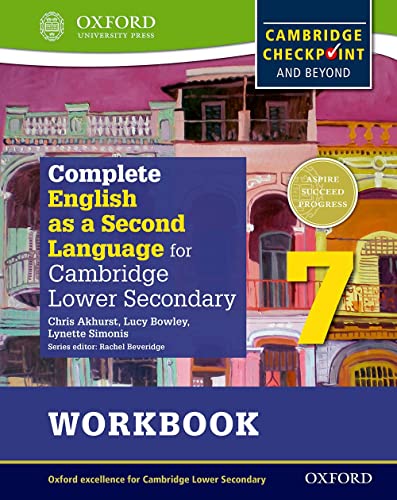 Stock image for COMPLETE ENGLISH (E2L) FOR CAMBRIDGE SECONDARY 1 WORKBOOK 7 & CD for sale by Books Puddle