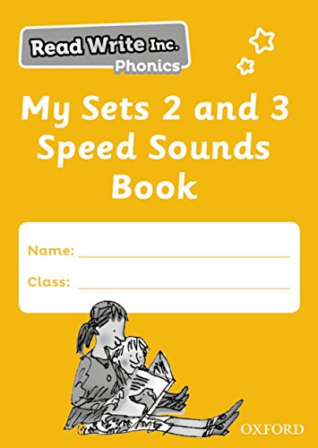 Stock image for Read Write Inc. Phonics: My Sets 2 and 3 Speed Sounds Book (Pack of 5) (Read Write Inc. Phonics) for sale by Big River Books