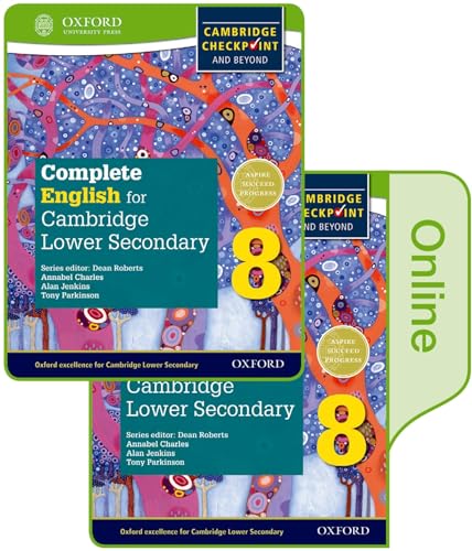 Stock image for Complete English for Cambridge Lower Secondary Print and Online Student Book 8 (CIE Checkpoint) for sale by GF Books, Inc.