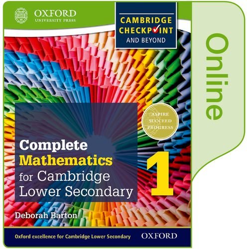 Imagen de archivo de Complete Mathematics for Cambridge Secondary 1 Book 1: Online Student Book a la venta por Revaluation Books