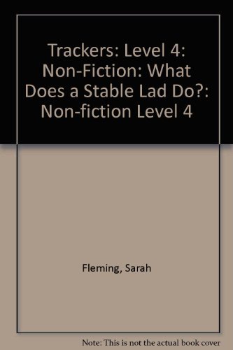 9780198383185: Trackers: Level 4: Non-Fiction: What Does a Stable Lad Do?