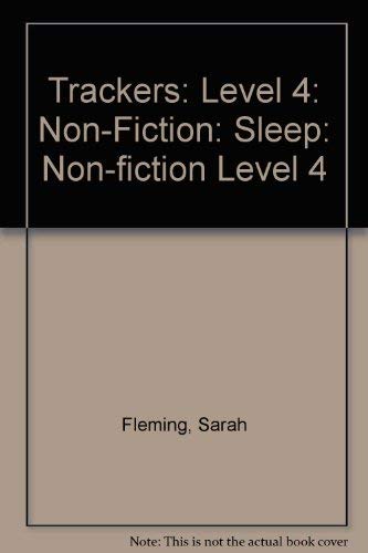 9780198383192: Trackers: Level 4: Non-Fiction: Sleep