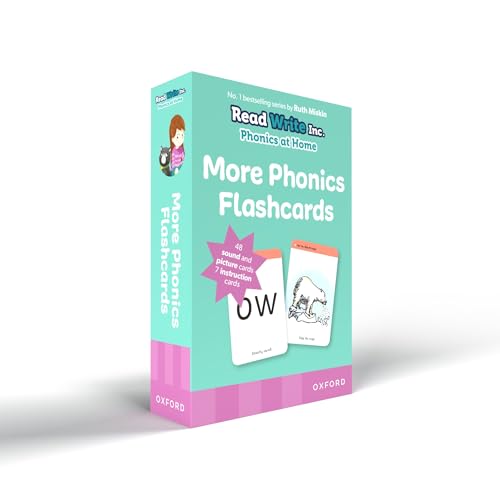 Read Write Inc. Phonics: Home More Phonics Flashcards (9780198386810) by Miskin, Ruth