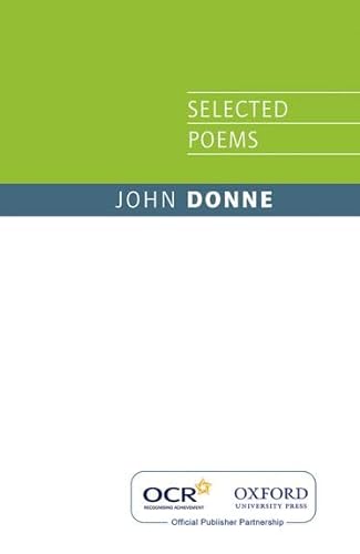 Imagen de archivo de OCR John Donne Selected Poems a la venta por AwesomeBooks