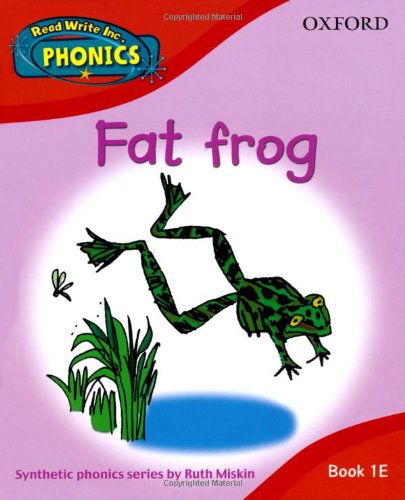 9780198386995: Read Write Inc. Home Phonics: Fat frog: Book 1E