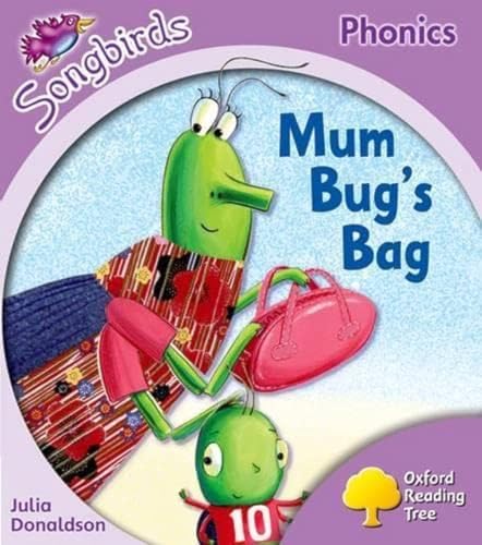 Imagen de archivo de Oxford Reading Tree Songbirds Phonics: Level 1+: Mum Bug's Bag a la venta por AwesomeBooks